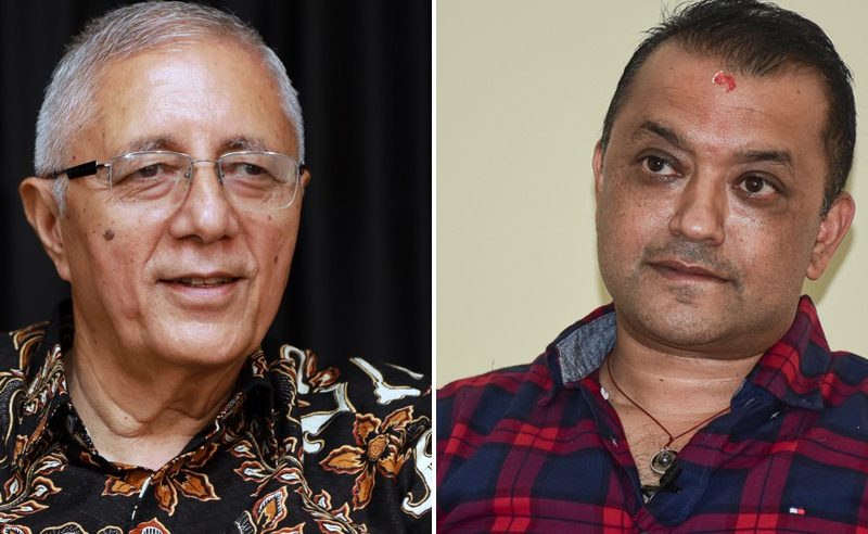 गगन थापा र शेखर कोइरालाबीच भेटवार्ता